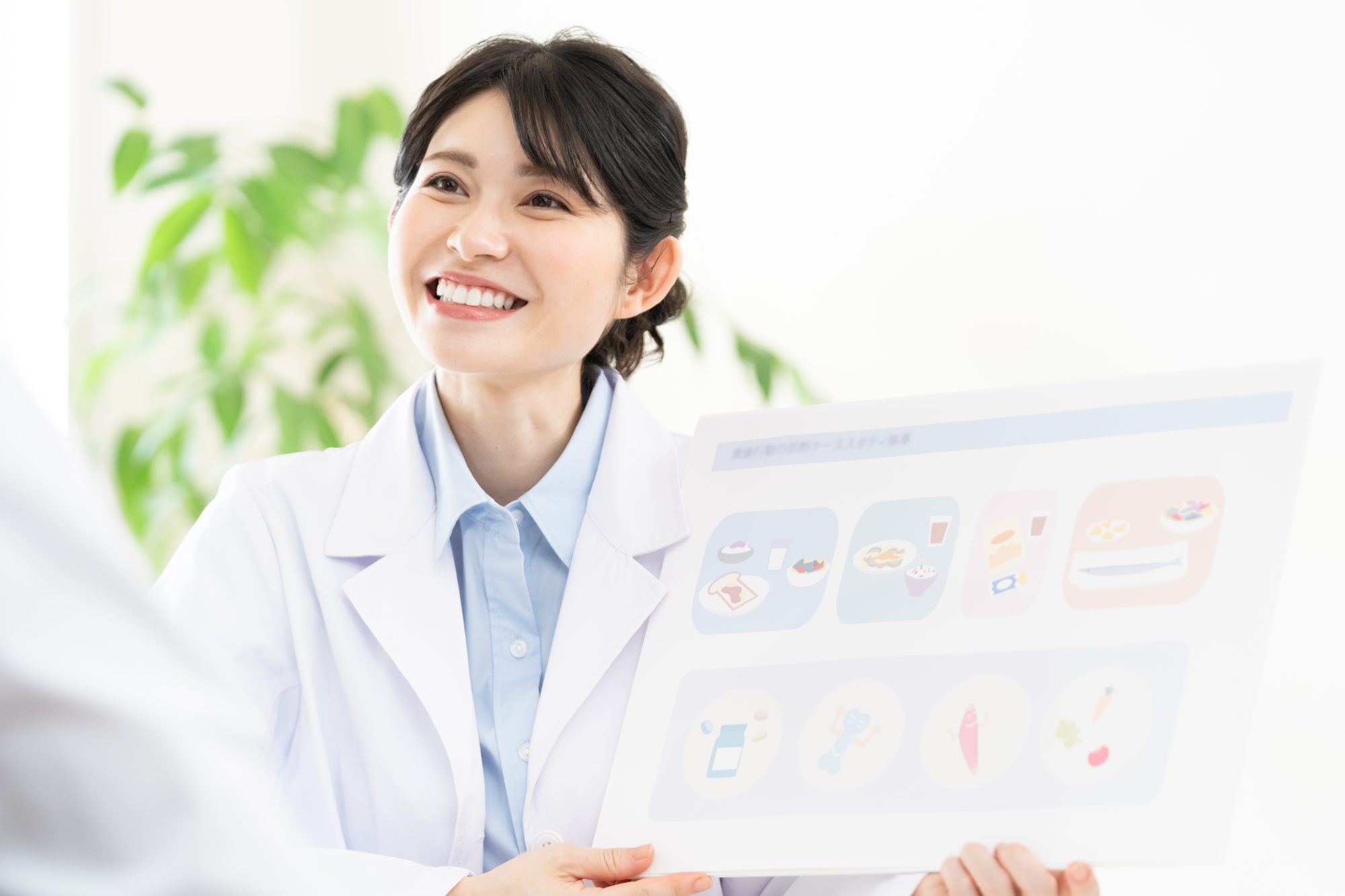 栄養相談の様子